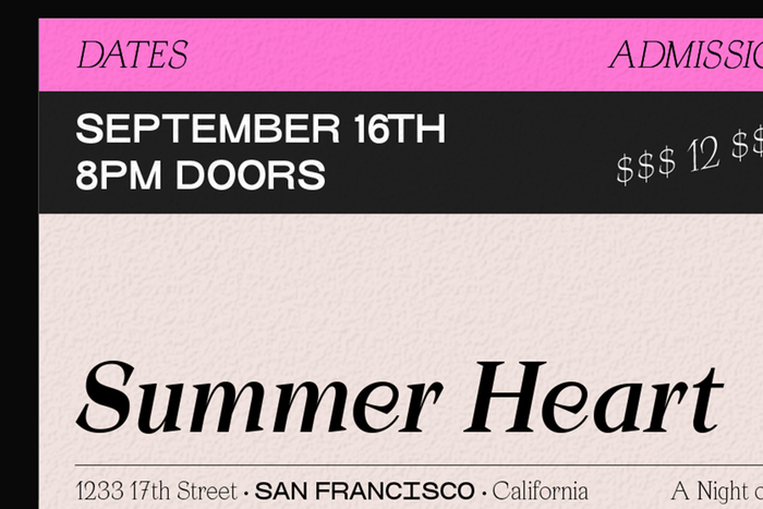 Summer Heart show at Bottom of the Hill 2
