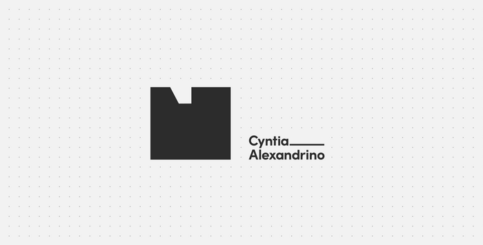 Cyntia Alexandrino visual identity 1