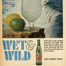 “Wet &amp; Wild” ads for Seven-Up