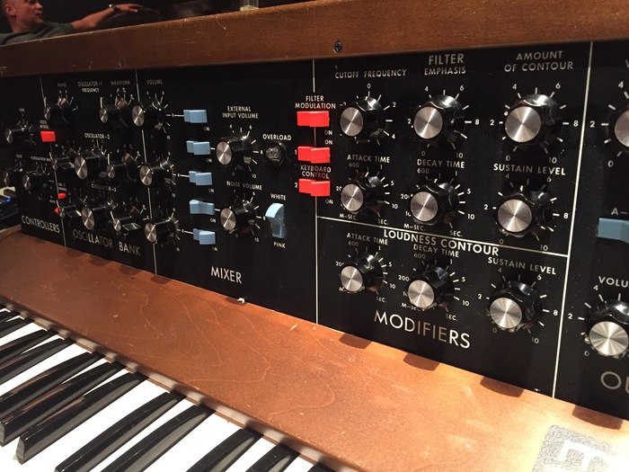 Minimoog synthesizer