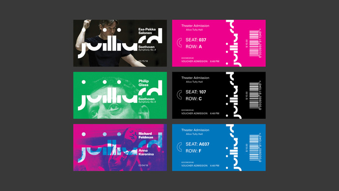 The Juilliard School rebrand (fictional) 4
