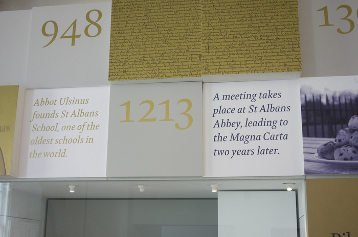 Exhibition panels