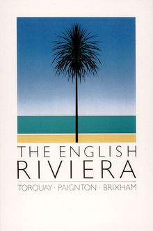 The English Riviera tourism posters