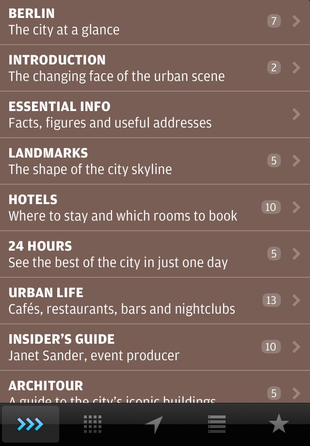 Wallpaper* City Guide Apps for iOS 6
