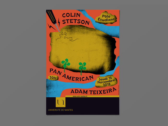 Colin Stetson, Pan American and Adam Teixeira at Pôle Étudiant 2