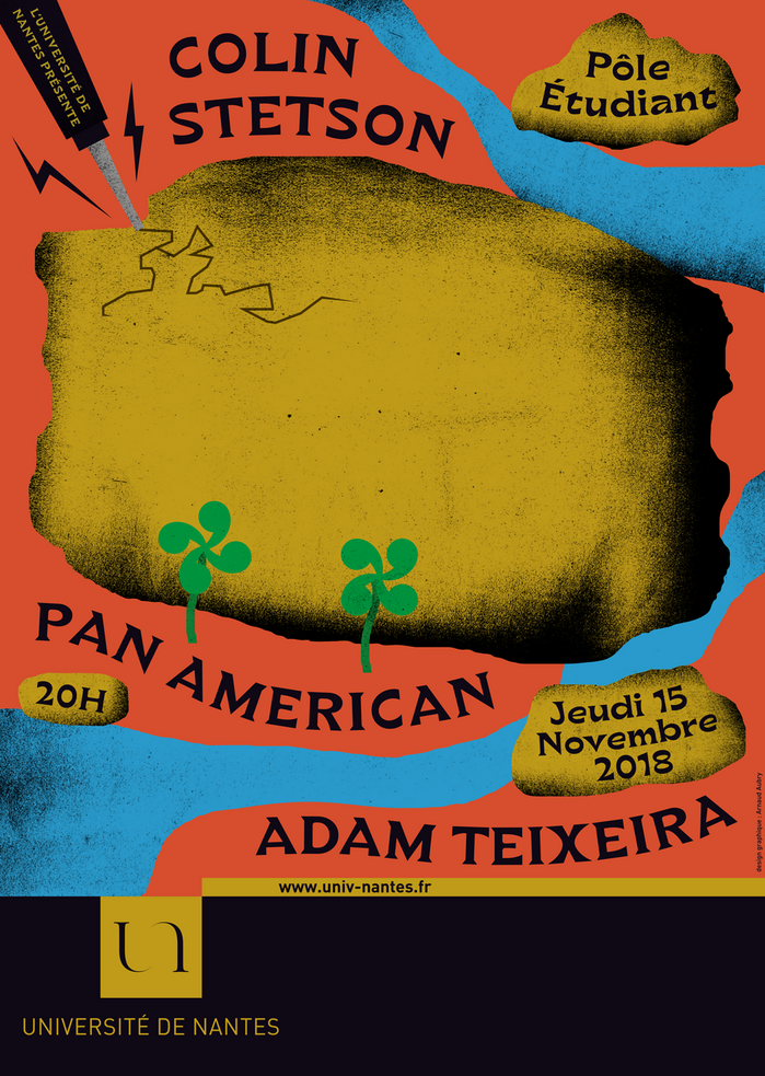Colin Stetson, Pan American and Adam Teixeira at Pôle Étudiant 1
