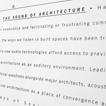 Yale Architecture poster