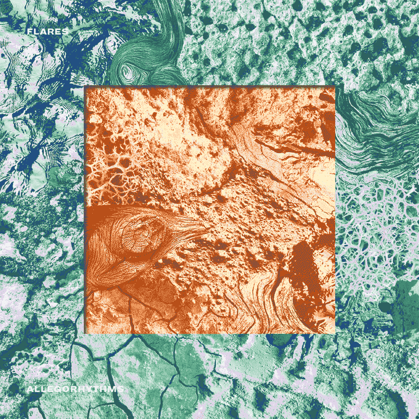 Four sleeve-orientation variants. Inaccurate colors are due to GIF compression. Note how in every orientation, some textures elements align seamlessly.
