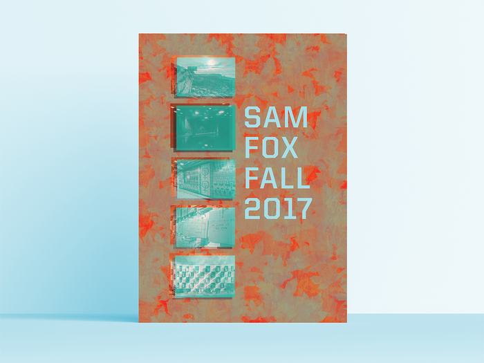 Sam Fox fall events calendar 2