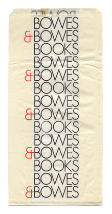 Bowes & Bowes shopping bag