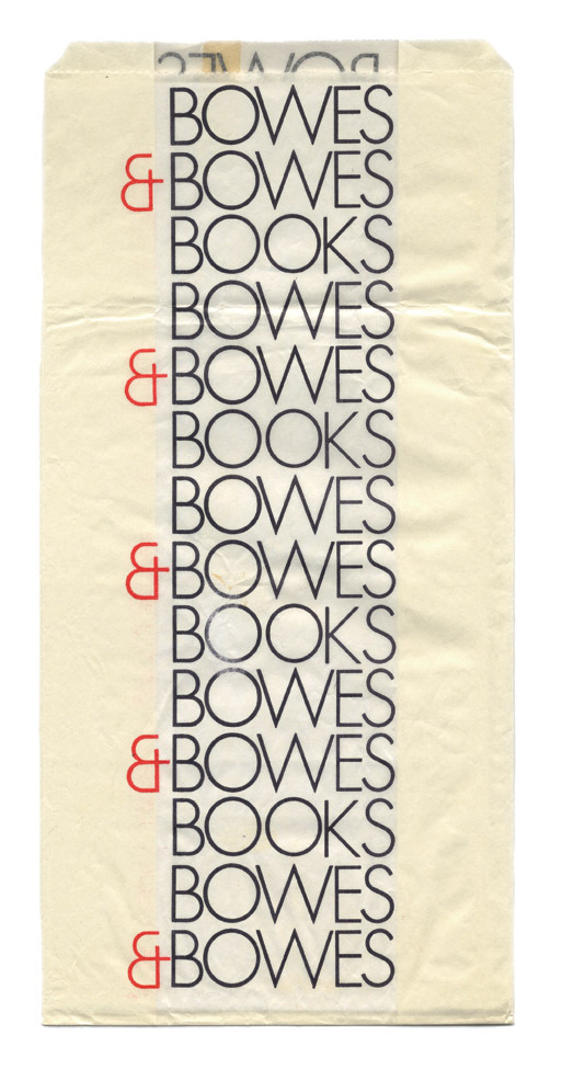 Bowes & Bowes shopping bag