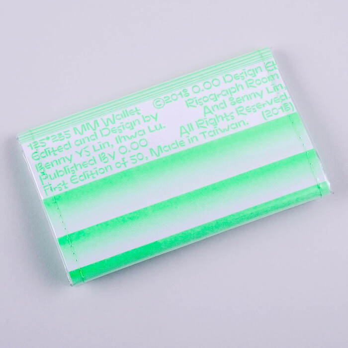Wallet &amp; plastic tote by O.OO 17