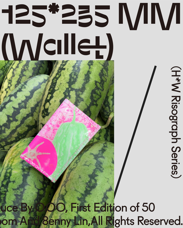 Wallet &amp; plastic tote by O.OO 2