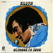 Elvis Presley – <cite>Almost in Love</cite> album art