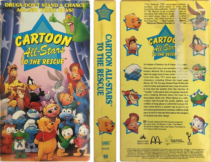 VHS packaging