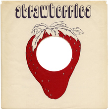 Strawberries record sleeve