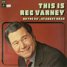 <cite>This is Reg Varney. On the 88’s at Abbey Road </cite>album art