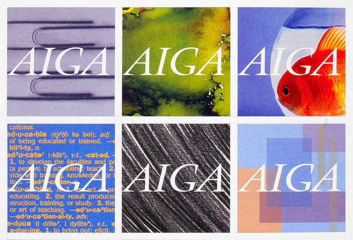 AIGA identity (2000–15) 1
