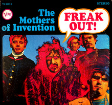 Frank Zappa’s The Mothers of Invention – <cite>Freak Out </cite>album art
