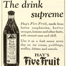Hay’s Five Fruit ad