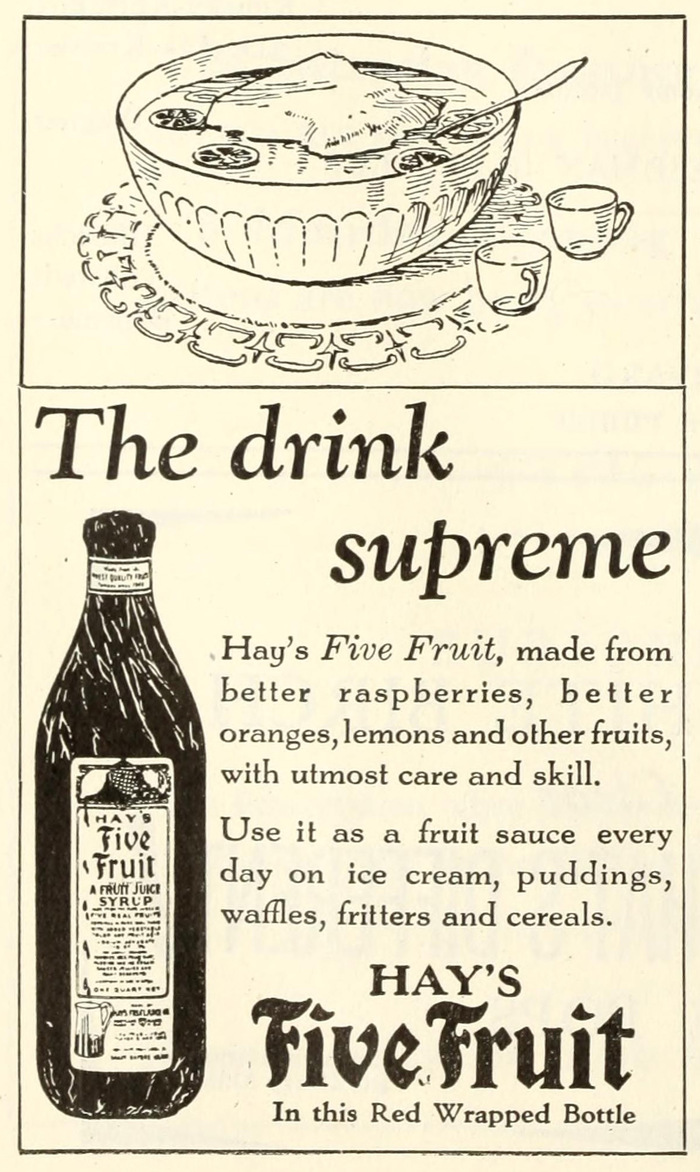 Hay&rsquo;s Five Fruit ad 1