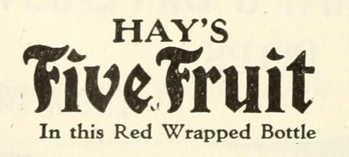 Hay’s Five Fruit ad 3