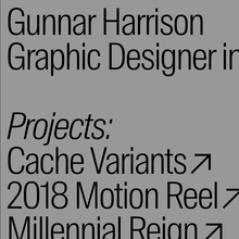 Gunnar Harrison portfolio