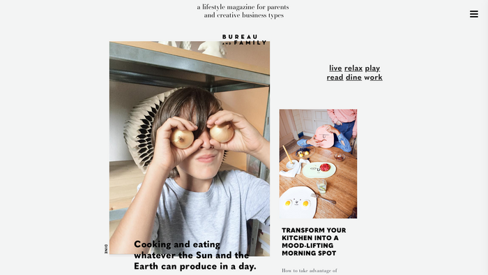 Bureau and Family website 1