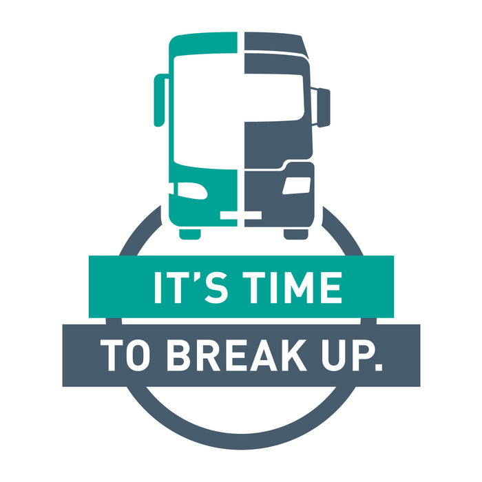“It’s Time To Break Up” campaign logo 1