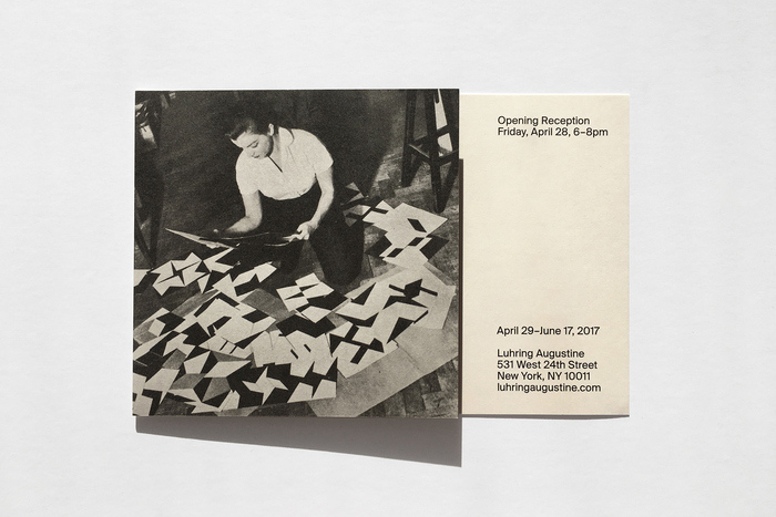 Invitation for Lygia Clark at Luhring Augustine 2