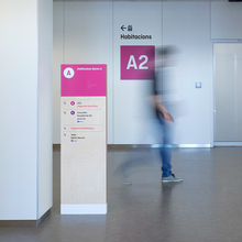 Hospital Sant Joan de Déu wayfinding