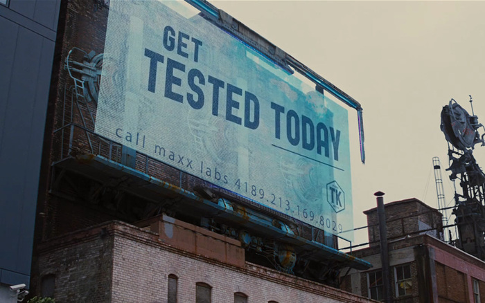 Looper billboard film prop 4