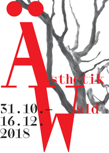 <cite>Wald / Ästhetik</cite> exhibition poster