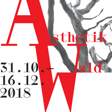 <cite>Wald / Ästhetik</cite> exhibition poster