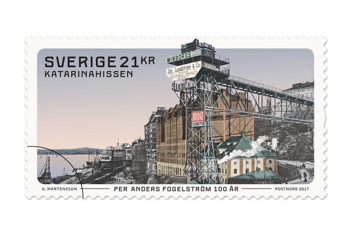 Per Anders Fogelström stamps 1