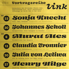 HBKsaar “link” lecture series