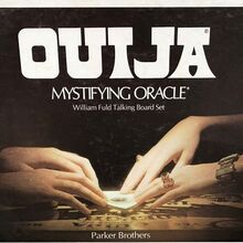 Parker Brothers Ouija packaging (1972 edition)