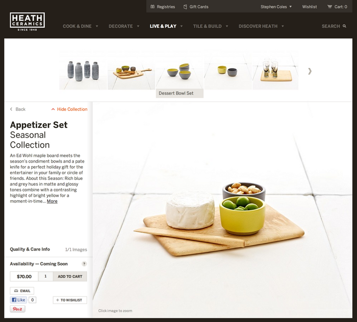 Heath Ceramics Website 5
