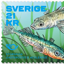 Fish in the Nordic Countries stamps