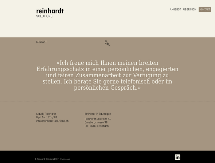 Reinhardt Solutions 4
