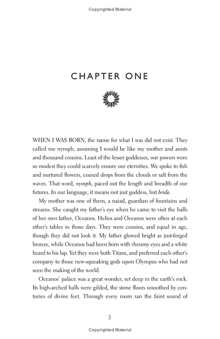 Circe by Madeline Miller (Little, Brown) 4