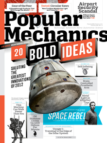 <cite>Popular Mechanics</cite> Nov, 2012