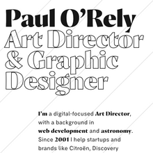 Paul O’Rely portfolio website