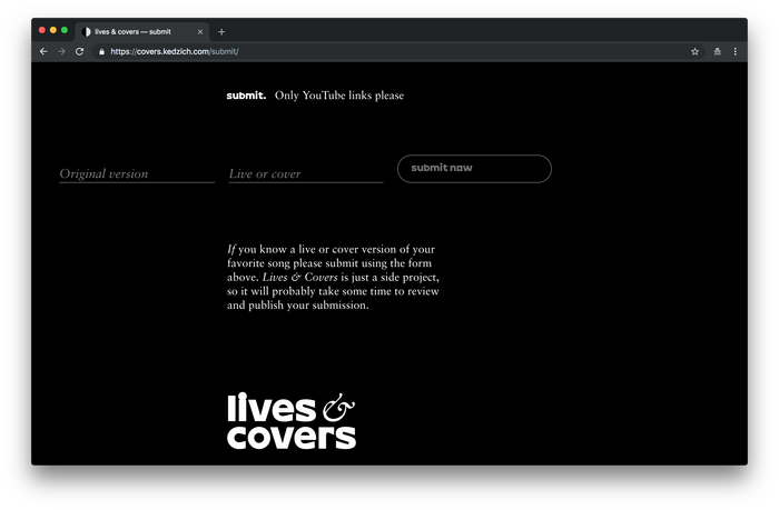 Lives &amp; Covers 4