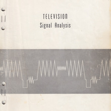 <cite>Television Signal Analysis</cite>