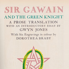 <cite>Sir Gawain and the Green Knight </cite>title page