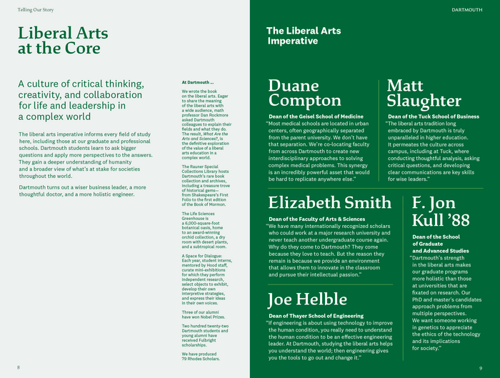 A spread from “Telling Our Story”