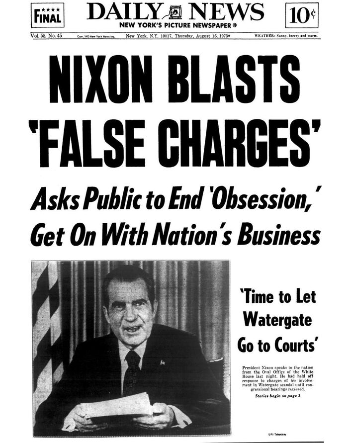 New York Daily News front pages (1939–85) 6