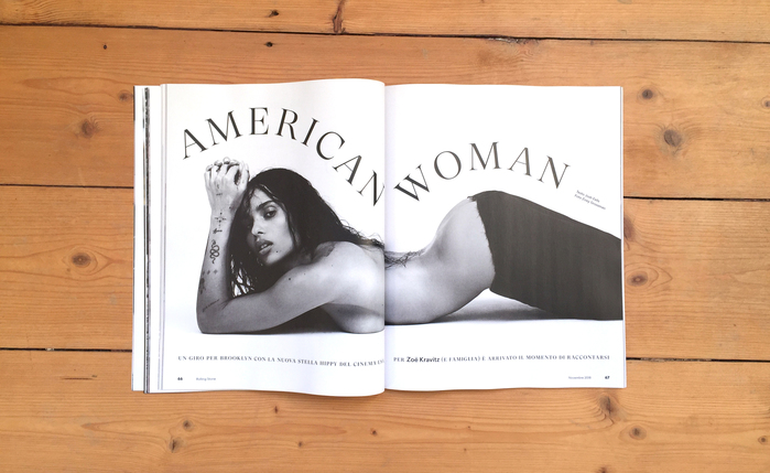Rolling Stone Italia, issue 11, November 2018, p.6&nbsp;6-67