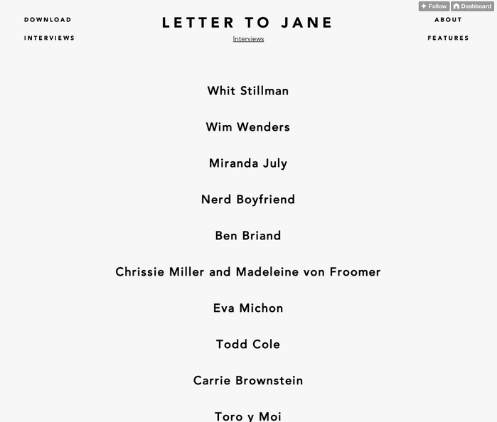 Letter to Jane Website 4